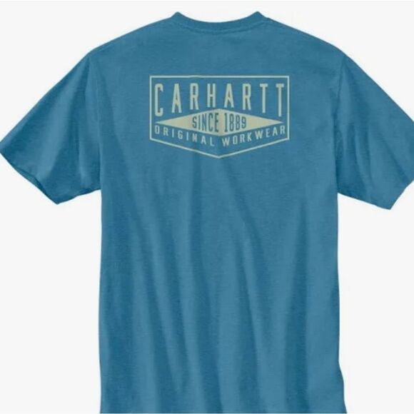 Carhartt Loose Fit Heavyweight S/S Pocket Workeear Graphic T-Shirt - Picture 2 of 4